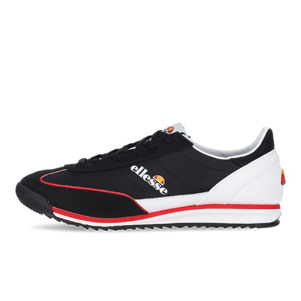 ellesse Monza Mens Sneaker Black Red White | ellesse.co.za